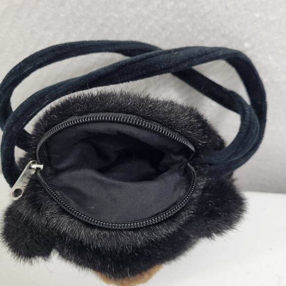 Bearington Collection Bear Purse Black Bear Tote Small 52724-3PL5 - Picture 5 of 6